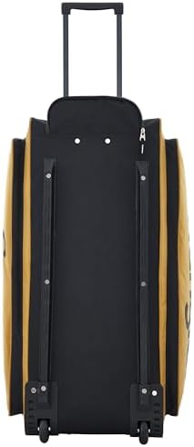 Wrangler Wesley Rolling Duffel Bag, Ambergold, Large 30-Inch - Image 4