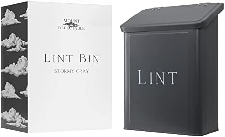Magnetic Lint Bin, 2.5L Capacity, Stormy Gray, Wall Mounted, Satisfaction Guarantee - Image 6