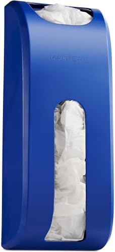 Wall-Mounted Plastic Bag Holder & Grocery Bag Organizer / Dispenser by Manterio