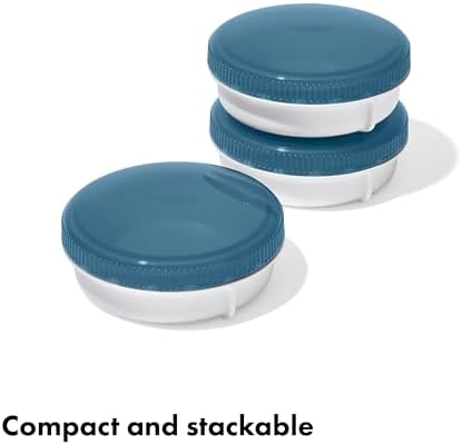 OXO Good Grips Prep & Go Leakproof Condiment Container - 2 oz, Ocean Blue - Image 2