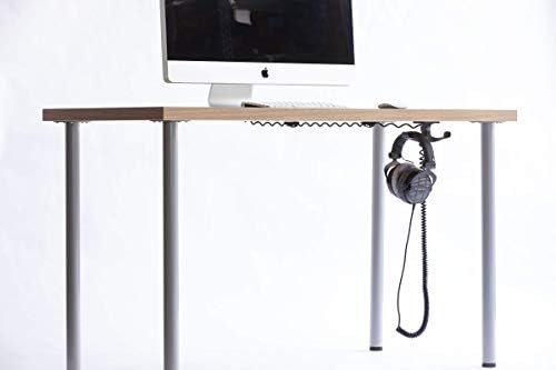 Elevation Lab The Anchor Pro (2-Pack) - Extra Strong Under-Desk Headphone Stand Mount with Built-in Cord Management - Image 7