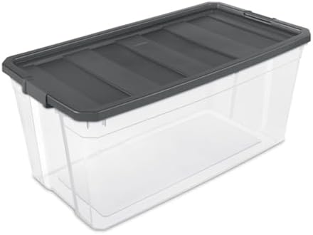 Sterilite Modular Stacker Box with Latching Lid, 200 Quart, 12-Pack - Image 2