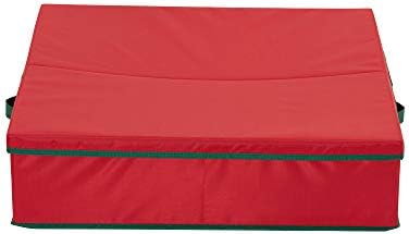 Household Essentials Christmas Wreath Storage Container, 24 Inch Holiday Wreath Storage Box with Handles, Sturdy Sides, Keeps Wreaths Free of Dust and Pests in Storage - Image 6
