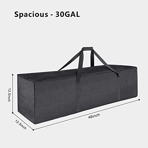 TOPDesign 3-Pack Long Storage Duffle Bags – 46" x 12.5" x 12.5", 30Gal - Image 2