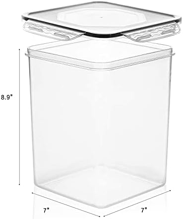 M MCIRCO Large 4 Pack, 5.2L/175oz Food Storage Containers - Image 4