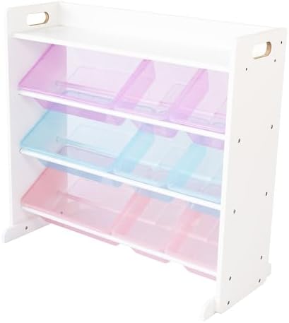 Humble Crew Kids Toy Organizer with Display Shelf, 9 Bins, 3 Tier Storage by HumbleCrew