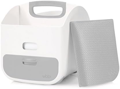 Ubbi Portable Diaper Caddy & Changing Mat, Gray by Unknown