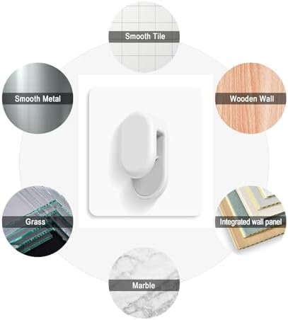 BEZOX Toothpaste Holder Wall Mount Tube Hook – Face Cream Tubes Hanger Wall Mounted Tooth Paste Organizers Gripper, 1 PCS - Image 6