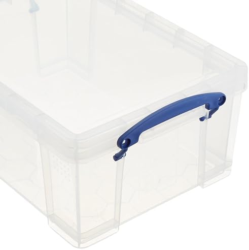 Really Useful Box Stackable 9 Liter Plastic Storage Container, 4 Pack - Image 5