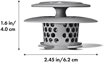 OXO Good Grips Stainless Steel Hair Catch Drain Protector - Image 2