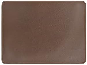 Spatial Order 24" Dinah Collection Storage Ottoman - Brown Faux Leather - Image 5