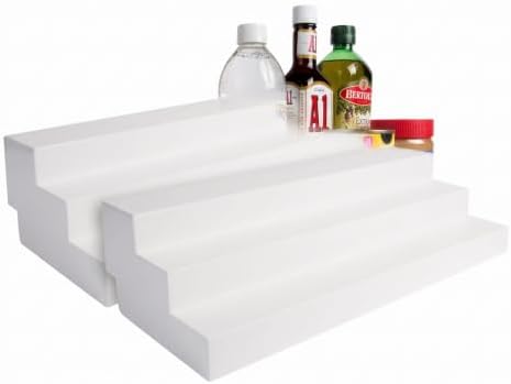 Dial Industries 3 Tier Expandable Pantry Shelf Organizer, Standard (Pack of 2) by DialIndustries