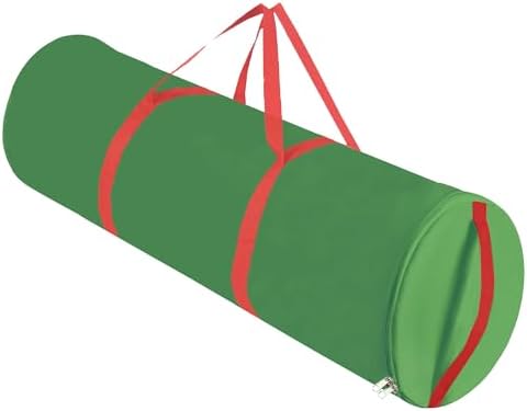 Christmas Wrapping Paper Organizer Storage 41", 600D Oxford Waterproof by OUTTDID
