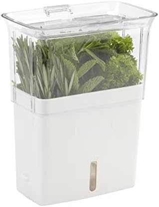 Cole & Mason Herb Storage Container for Refrigerator, Fresh Herb Keeper by Unknown