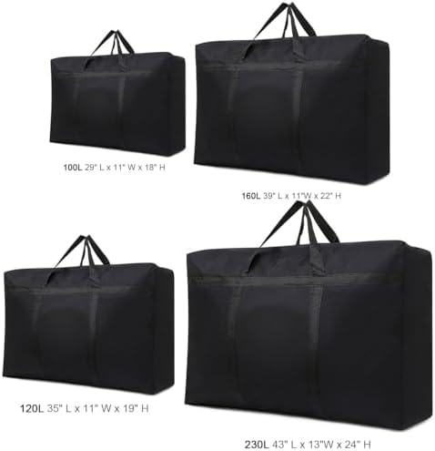 Heavy Duty Storage Bag with Handles for Moving & Storage (42Gal - 1 Pack) - Image 6