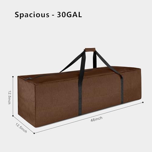 TOPDesign 3-Pack Long Storage Duffle Bags – 46" x 12.5" x 12.5", 30Gal - Image 2