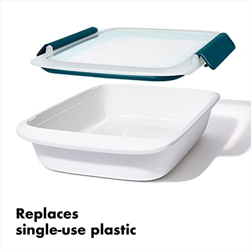 OXO Good Grips Prep & Go Food Storage Container - 5 Cups, Teal - Image 4
