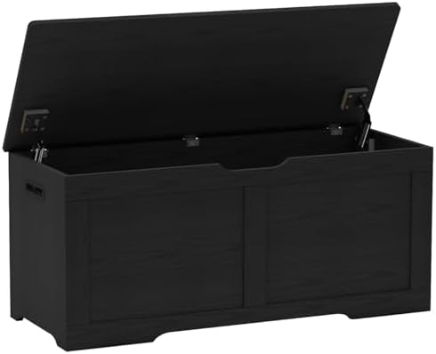 Timberer 39.4" Storage Chest, Wooden Storage Bench, Lift Top Toy Chest by Timberer