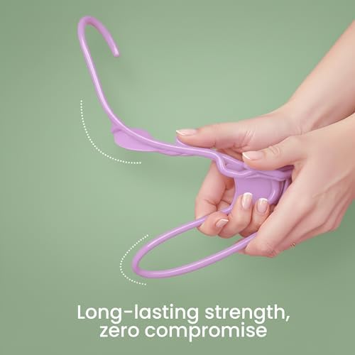 Utopia Home Plastic Hangers 30 Pack – Space Saving Clothes Hanger Pink - Image 4