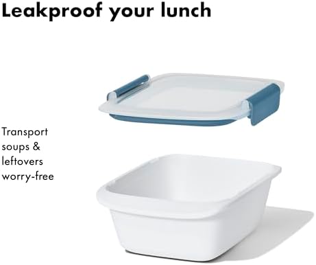 OXO Good Grips Prep & Go Food Storage Container - 3.3 Cups, Ocean Blue - Image 2