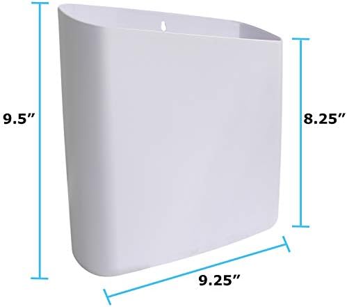 Blue Donuts Space Saving Magnetic Lint Bin for Laundry Room, Wall Hanging Lint Holder - Image 3