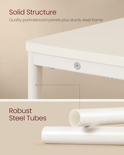 VASAGLE 3-Tier Side Tables with Charging Station, Narrow Nightstands - Image 6