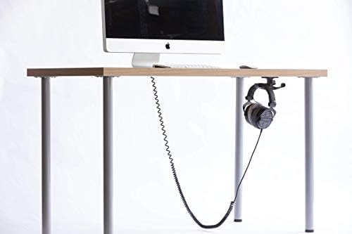 Elevation Lab The Anchor Pro (2-Pack) - Extra Strong Under-Desk Headphone Stand Mount with Built-in Cord Management - Image 6