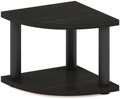 Furinno Turn-N-Tube Kitchen Countertop Organizer, 2-Tier Corner Countertop Organizer Shelf, Corner Shelf, for Kitchen, Pantry, Organizers and Storage, Espresso - Image 5