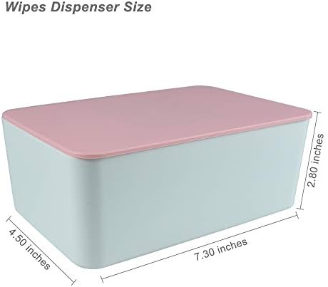Diaper Wipes Dispenser, Tissue Storage Box Case, Wet Wipe Dispenser Holder - Image 2