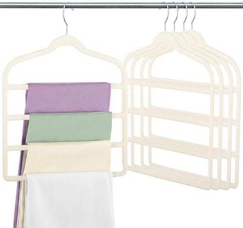 Velvet Pant Clothes Hanger Space Saving Non Slip Hanger Jean Slack Hangers by Myfolrena