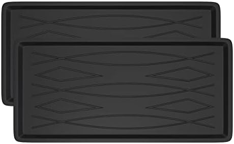Milato Boot Tray – Extra Large – 18 x 36 in – 45 x 91cm (2 Pack) by MILATO