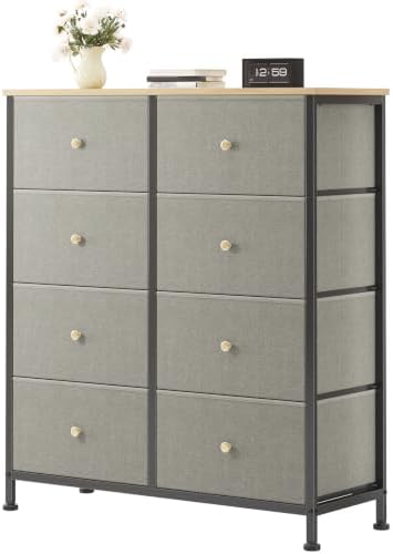 OLIXIS 8 Drawer Storage Dresser for Bedroom, Closet Organizers Units by OLIXIS