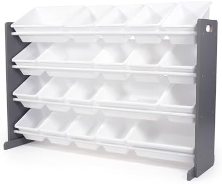 Humble Crew Kids Toy Organizer with 20 Bins, 4 Tier Storage for Playroom by HumbleCrew