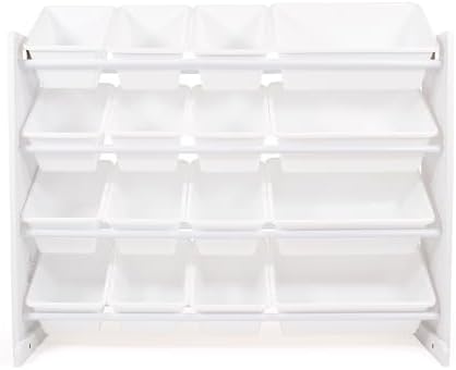 Humble Crew Kids Toy Organizer with 16 Bins, 4 Tier Storage for Playroom by HumbleCrew