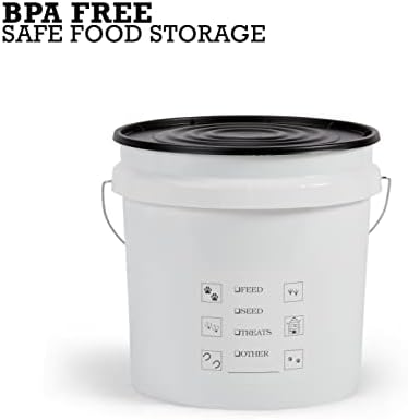 United Solutions 2 Gallon Airtight Pet Food Storage Container, 2-Pack - Image 4