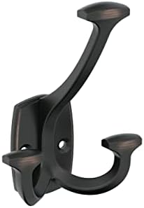 Amerock Vicinity Triple Prong Oil-Rubbed Bronze Wall-Mounted Hook by Amerock