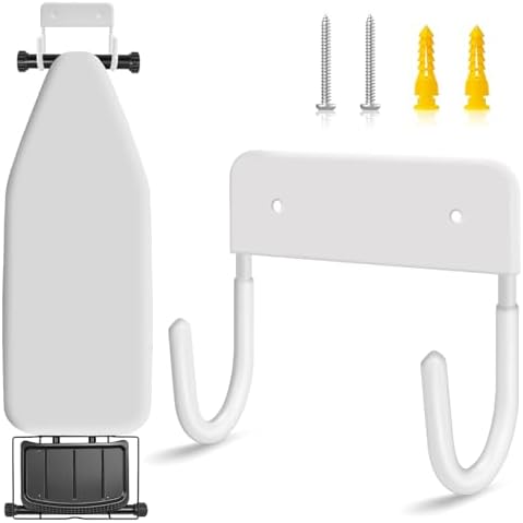 Ironing Board Hanger Wall Mount, Metal Iron Board Wall Mount by Unknown