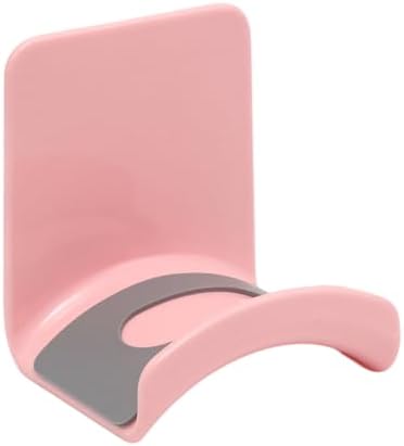 Pink Headphone Stand Hanger, Table Wall Mount Headset Holder Hook by Adyoney