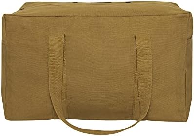Rothco Canvas Parachute Cargo Bag, Coyote Brown, 40.5L - Image 5