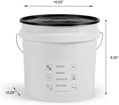 United Solutions 2 Gallon Airtight Pet Food Storage Container, 2-Pack - Image 2