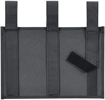 Zafit Hanging Bedside Caddy, Bedside Storage Organizer for Magazine, Phone, Remote control (Classic4 Pockets-Black) - Image 5