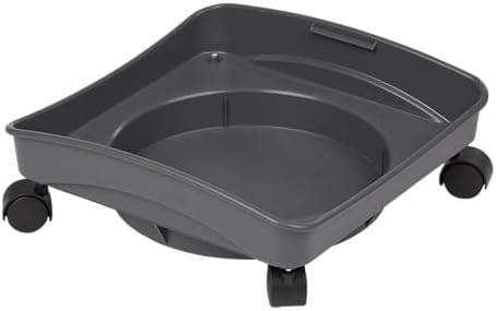 Mighty Tuff 13 Gallon, 54 Lbs Capacity, BPA-Free Pet Food Storage Container with Rolling Dolly on Wheels and Perfect Portion Scoop, Mobile Solution for Air-Tight Pet Food Storage - Image 2