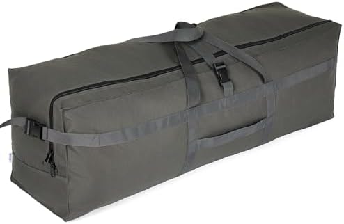Arxus Large Duffel Bag, Waterproof Carry on Weekend Overnight Storage Bag over Luggage for Airline, Travel, Camping, Moving by Arxus