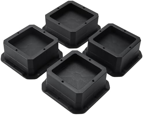 BTSD-home Bed Risers 1 Inch by BTSD-home