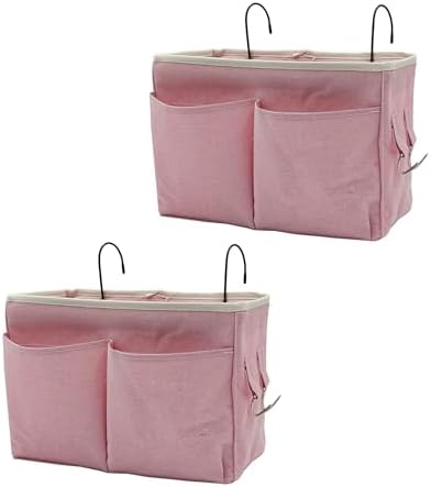 Bedside Caddy, Hanging Storage Bag with Hooks for Bunk & Dorm Bed Rails by Someteth