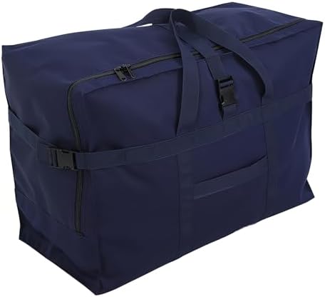 Arxus Large Duffel Bag, Waterproof Carry on Weekend Overnight Storage Bag over Luggage for Airline, Travel, Camping, Moving by Arxus