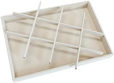 Stratalife 12 Grid Jewelry Organizer Tray, 13.8" x 9.4" x 1.2" (Pack of 3) - Image 4