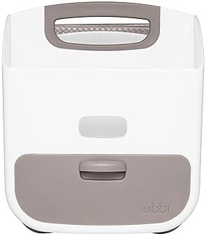 Ubbi Portable Diaper Caddy & Changing Mat, Taupe - Image 3