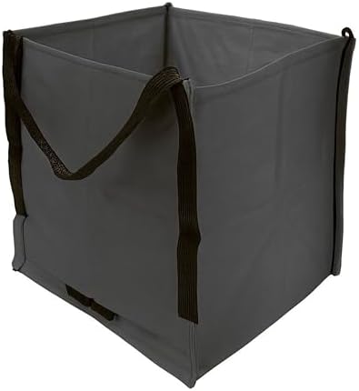 DURASACK Heavy Duty Storage Tote Bag 22-Gallon, Gray, (Pack of 10) by DURASACK