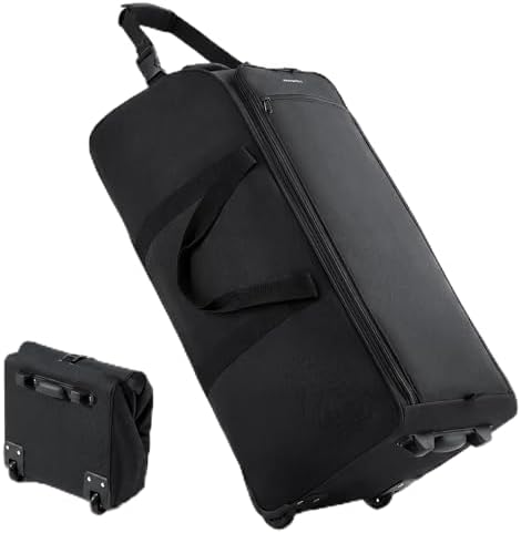 Fanwoli 30'' Extra Large Rolling Duffel Bag with Wheels, Heavy Duty by Fanwoli